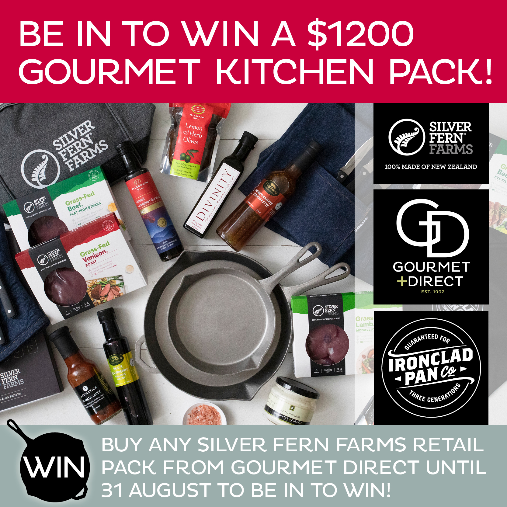 Win a $1200 Gourmet...1667x1667 Win a $1200 Gourmet...1667x1667